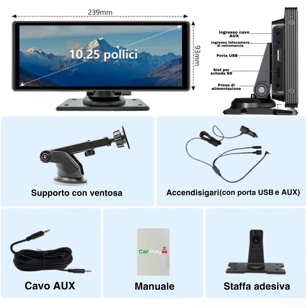 SchermoAuto CarPlay